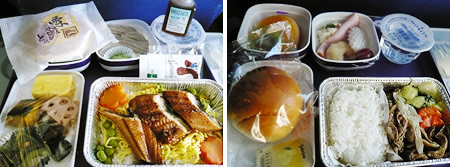 中国東方航空の機内食
