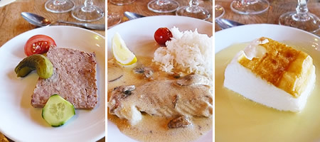 エトルタでお昼ごはん